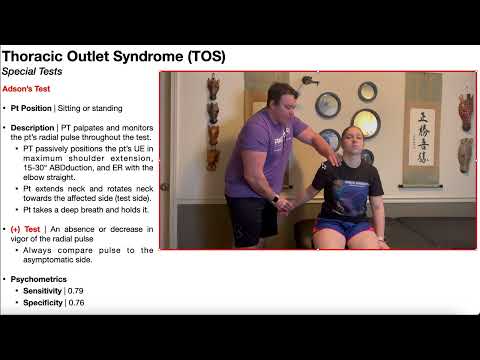 Adson's Test | Rationale & Interpretation