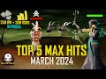 Top 5 Max Hits - March 2024 - RuneWild RSPS