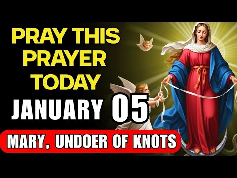 🌹Mary, Undoer Of Knots 🙏 Say This Prayer With Faith And Open Your Heart To Receive Grace