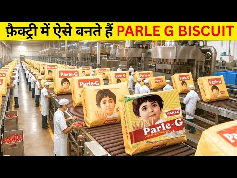 How Parle-G Biscuits Are Made Today | Inside India’s Iconic Biscuit Factory