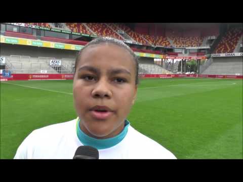 Mariam Abdulai Toloba na bekerfinale RSC Anderlecht - KAA Gent Ladies op 13.05.2017