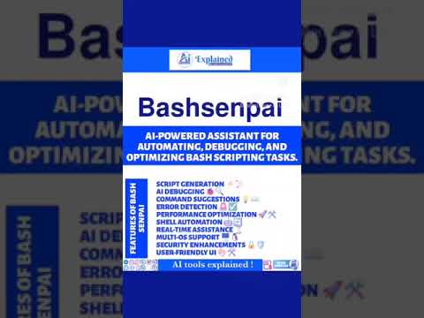 "BashSenpai AI: Your Terminal’s AI Sensei 🐚"