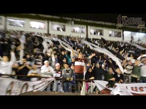"Hinchada y festejo | Platense 3 - 0 Talleres | Fecha 33 | Campeonato 2017/2018" Barra: La Banda Más Fiel &bull; Club: Atlético Platense