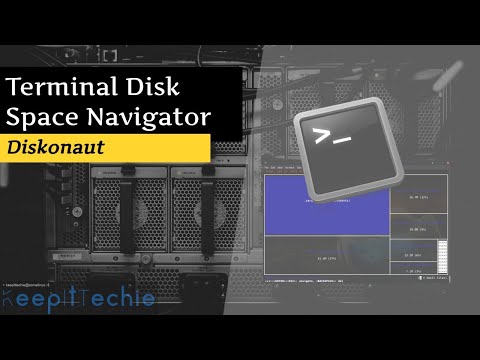 Diskonaut | Terminal Disk Space Navigator for Linux