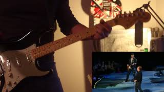 U2 A Sort of Homecoming 2017 Guitar Cover Lesson - Fender  The Edge Stratocaster