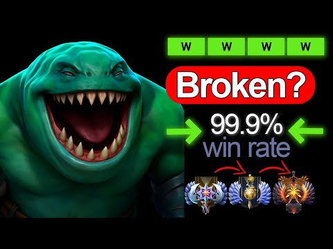 Tidehunter OFFLANE is BROKEN in Patch 7.40b | Immortal Dota 2