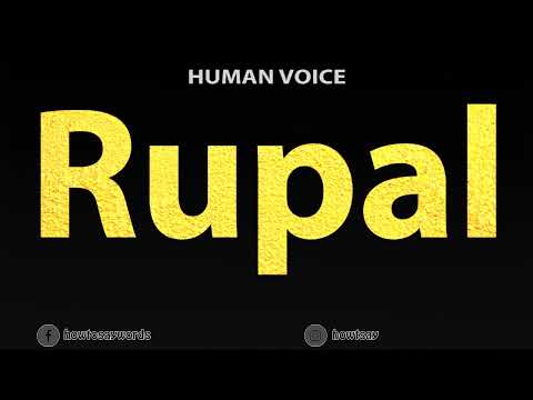 How To Pronounce Rupal