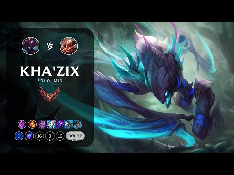 Kha'Zix Mid vs Vladimir - EUW Grandmaster Patch 13.10