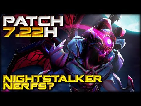 Nightstalker AND Mirana NERFS! Patch 7.22h Notes & Meta