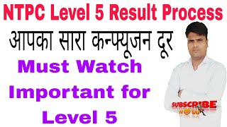 NTPC Level 5 Selection Procedure Notice || RRB NTPC Level 5 Final Process || @SR Gurukul Point