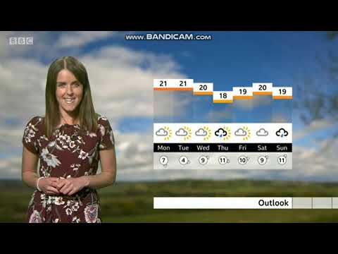 Alex Osbourne BBC One Points West weather 09.19.2021 in HD! - 60 FPS
