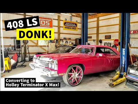 408 LS Donk Gets Holley Terminator X!