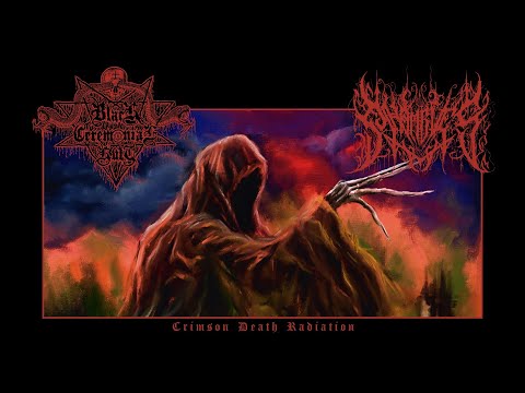 BLACK CEREMONIAL KULT/SHAMBLES - Crimson Death Radiation (2024) Godz ov War Productions - full split