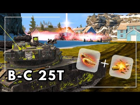 [Uprising] B-C 25t 13,000 Damage • Double shot + Inferno • WOT Blitz