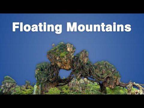 The Engineering Behind Disney's Floating Mountains