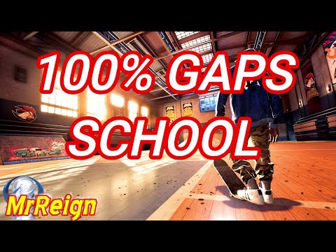 Tony Hawk's Pro Skater 1 & 2 - GAP MASTER - SCHOOL - All Gap Locations - Road to Gap Master Trophy