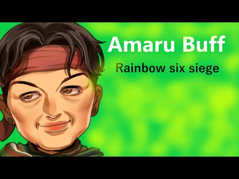 RAINBOW SIX SIEGE | PLUTONIUM | Amaru Buff in Steel Wave