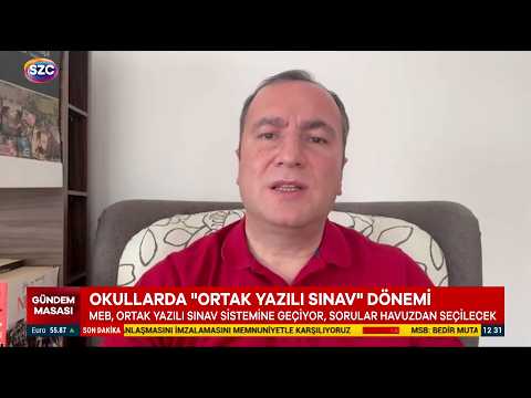 Eğitim-İş Genel Başkanı Kadem Özbay - Okullarda 