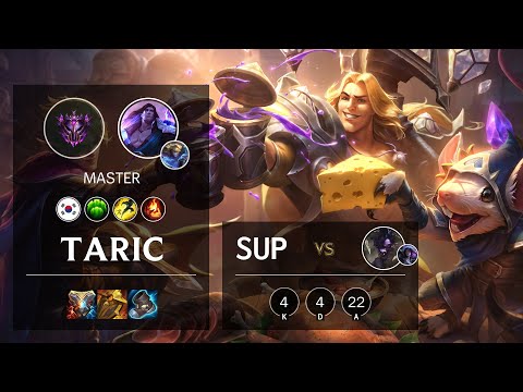 Taric Support vs Alistar - KR Master Patch 10.23