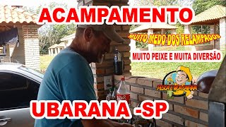 Prainha de Ubarana acampamos com muita chuva e muito peixe