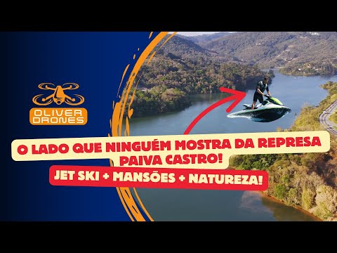 Um PARAÍSO ESCONDIDO com Jet Ski em MAIRIPORÃ-SP! Veja a Represa Paiva Castro de Uma Forma Diferente