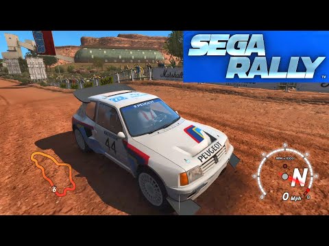 Sega Rally Revo: Peugeot 205 T16 Evolution 2 - Canyon Stage 3