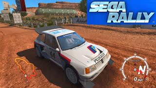 Sega Rally Revo: Peugeot 205 T16 Evolution 2 - Canyon Stage 3
