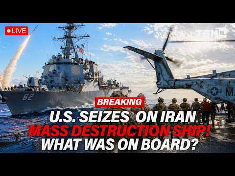 BREAKING: U.S. Seizes Iran Mass Destruction Ship; Trump Threatens Strikes | TBN Israel