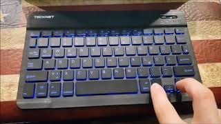 Tecknet Mini Keyboard/ Unboxing /erster Eindruck