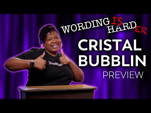 Cristal Bubblin Sneak Peek! - Wording is Harder!