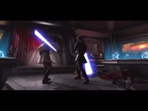 Epic Lightsaber Swings (Obi-Wan Kenobi vs Anakin)