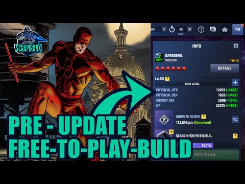 Pre-Update Build Overview | Defenders Update | Marvel Future Fight