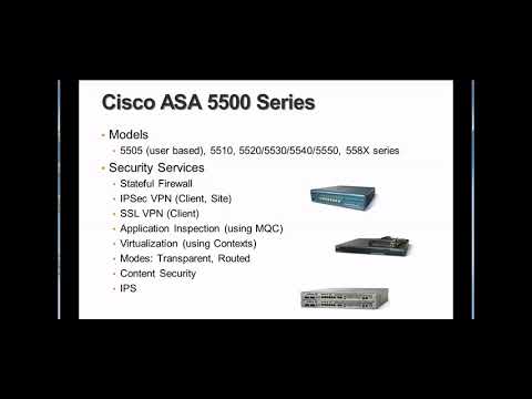 Cisco ASA  Tutorial Part 1 Presentation