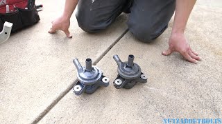 החלפת משאבת מים אינוורטר של טויוטה פריוס 2010-2015