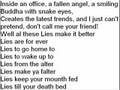 Billy talent - Lies (LYRICS)