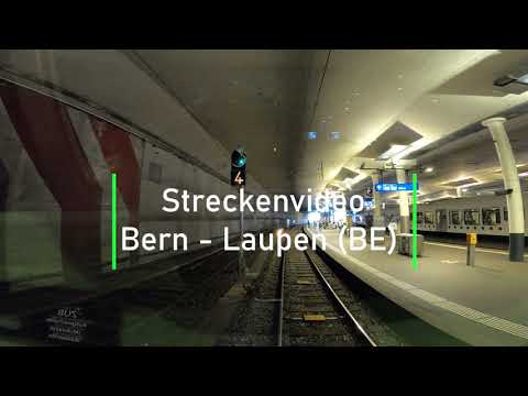 Cab ride Bern to Laupen - Führerstandsmitfahrt Bern nach Laupen