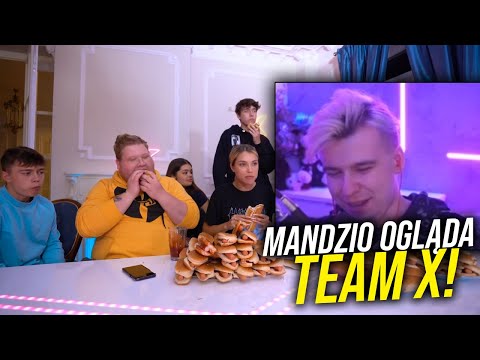 MANDZIO OGLĄDA TEAM X POBIJAMY REKORDY GUINESSA | MANDZIO SHOTY Z LIVE