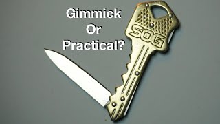SOG Key Knife. A key, that is actually a knife.