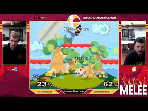 Saddleback Gaucho Gauntlet #1 - Stevedode (Falco) vs. Scribeninety (Jigglypuff): Losers Quarters