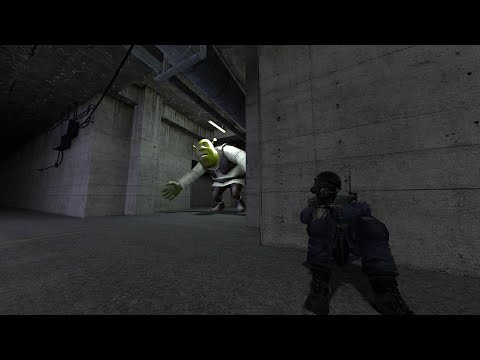 Running Away From Shrek In The Mall Parking Lot | Garry's Mod Sandbox