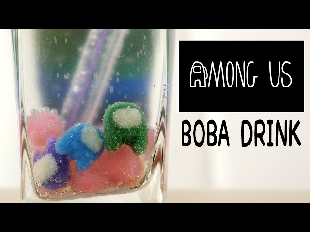 I make AMONG US BOBA DRINK!?