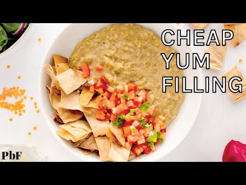 Tasty, Cheap and Filling Mujadara Safra, Lebanese Red Lentil and Rice