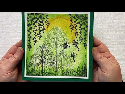 Fairy Whisperers by Karen Telfer - A Lavinia Stamps Tutorial
