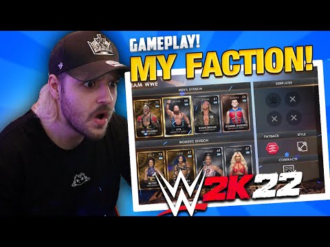 WWE 2K22 MY FACTION GAMEPLAY! First Look & More!
