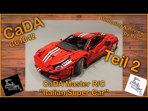 Der Wahnsinns Spass geht weiter | CaDA Master C61042 | Italian Super-Car | R/C | Teil 2