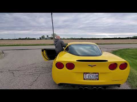 Z06 with long tube headers and Borla S-Type ll. (I was afaid it was going to be too quiet)