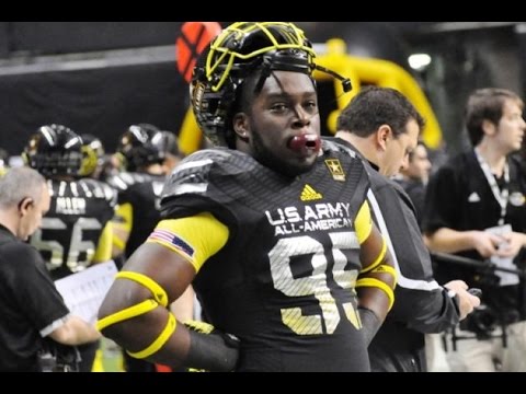 2014 Army Bowl | Dante Sawyer's Record-Setting Sack