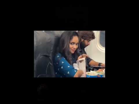 Amar teju in flight ✈️ latest video #amarteju #amardeep #teju #couple#biggbossamardeep #love#flight