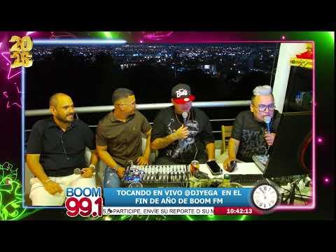 EN VIVO BOOM FM 🐾 ESPECIAL DE FIN DE AÑO 🔵 31 DICIEMBRE ➡️ BOOM FM 99.1