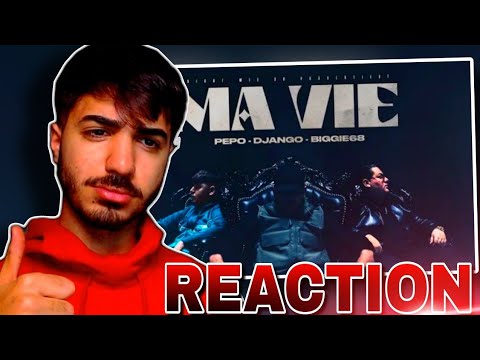ER WAR VOLL GUT 🎶 PEPO x DJANGO x BIGGIE68 - "MA VIE" Reaction